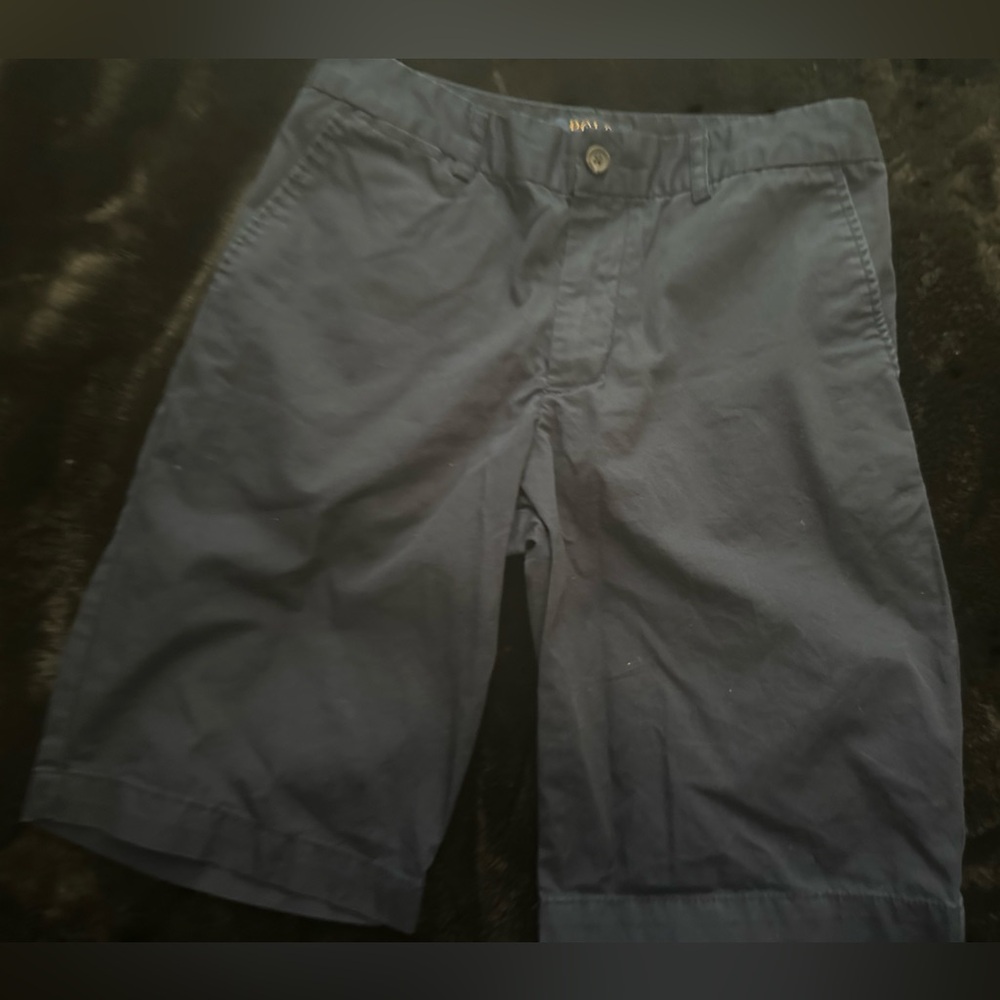 Polo Ralph Lauren Lightweight Khaki Chino Shorts NAVY Boys Sz 14